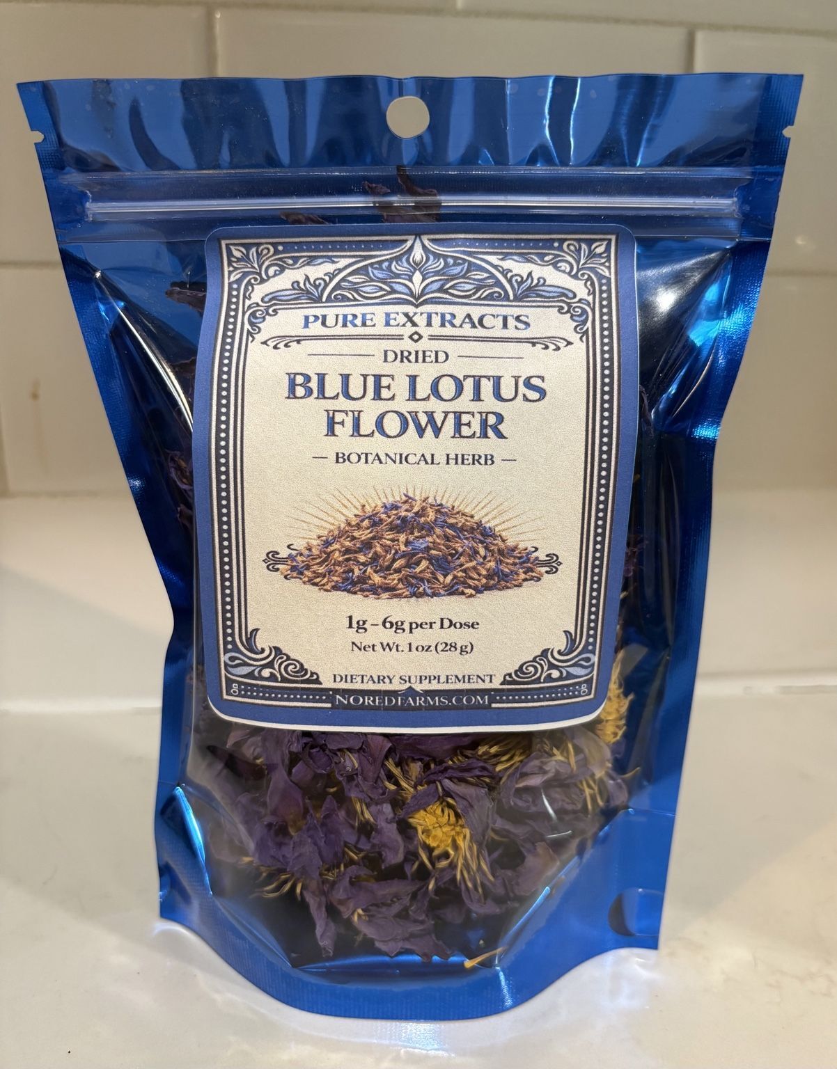 Dried Blue Lotus (1 oz)
